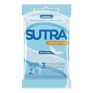 Preservativo Sutra Sensitive C/3Un - 00015