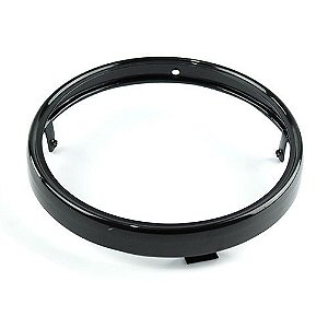 ARO DO FAROL YBR 125/FAZER CROMADO/PRETO & j