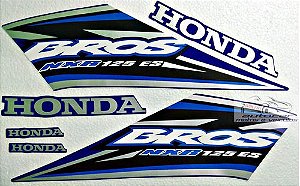 KIT DE FAIXAS NXR 125 AZUL 2005 ES k
