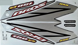KIT DE FAIXAS NXR 150 PRETA 2007 ES k TM0625