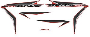 KIT DE FAIXAS NXR 150 VERM 2014 ES/ESD k