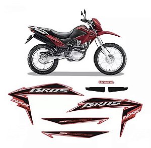 KIT DE FAIXAS NXR 150 VERM 2011 KS k