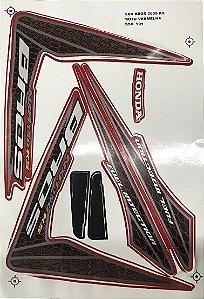 KIT DE FAIXAS NXR 150 VERM 2009 KS k