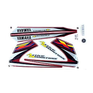 KIT DE FAIXAS XTZ 125 VERM 2004 K E E k