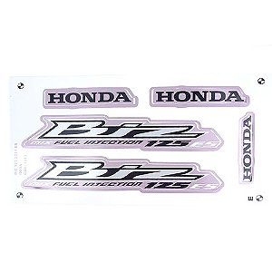 KIT DE FAIXAS BIZ 125 ROSA 2011 ES - J