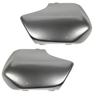 ABA DO PARALAMA DIANT C-100 BIZ PRATA 2005 BIZ + w