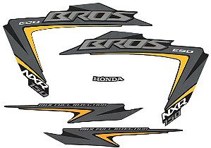 KIT DE FAIXAS NXR 150 PRETA 2012 ESD J TM1395