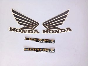 KIT DE FAIXAS HORNET 600 PRETA 2013/2014 J