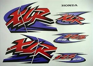 KIT DE FAIXAS XLR 125 BRANCO 2001 ES k