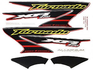 KIT DE FAIXAS XR 250 VERM 2006 k