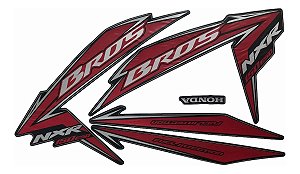 KIT DE FAIXAS NXR 150 PRETA 2010 ESD k TM1246