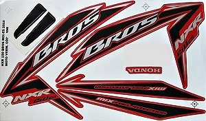 KIT DE FAIXAS NXR 150 VERM 2010 MIX ES k