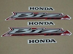 KIT DE FAIXAS BIZ 125 VERM 2011 ES -J