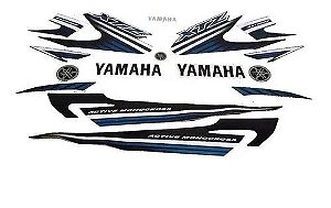 KIT DE FAIXAS XTZ 125 PRETO 2008 k