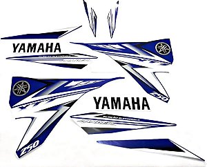 KIT DE FAIXAS LANDER 250 AZUL 2009 J