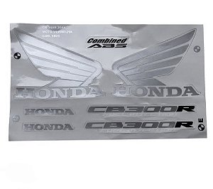KIT DE FAIXAS CB 300 VERM 2011 &
