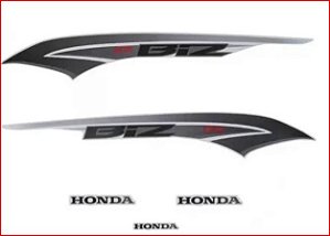 KIT DE FAIXAS BIZ 125 BRANCA 2013 EX -k