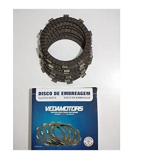 DISCO DE EMBREAGEM FAZER 250 LANDER 250 2006/2022 (VEDAMOTORS)j