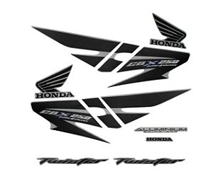 KIT DE FAIXAS CBX 250 PRATA 2007 J
