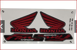 KIT DE FAIXAS FAN 125 ROXA 2012 ES - k