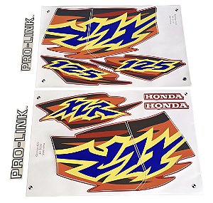 KIT DE FAIXAS XLR 125 VERM 2000 &&