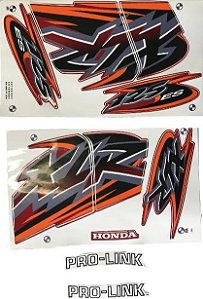 KIT DE FAIXAS XLR 125 VERM 2001 ES w