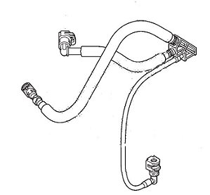 MANGUEIRA DE GASOLINA TITAN 160 (B) ORIG j