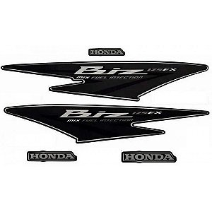 KIT DE FAIXAS BIZ 125 AZUL 2011 EX -K
