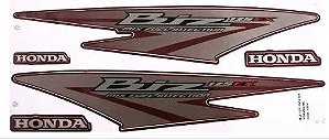 KIT DE FAIXAS BIZ 125 VERM 2012 EX -k