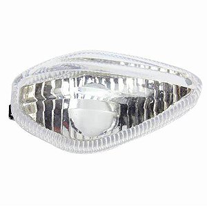 LENTE DO PISCA FAN 125 2014/NXR 12/13 TD/DE LENTE CRISTAL j