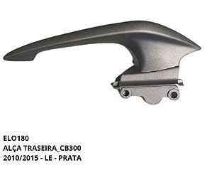 ALÇA TRAS CB 300 2009/2015 L/E PRATA MOD ORIG J
