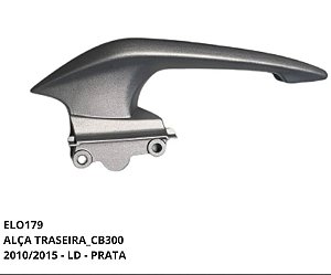 ALÇA TRAS CB 300 2009/2015 L/D PRATA MOD ORIG J
