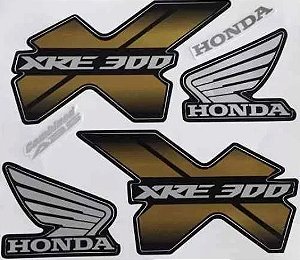 KIT DE FAIXAS XRE 300 PRETA 2014 J TM1577