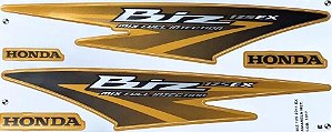 KIT DE FAIXAS BIZ 125 AMARELA 2011 ES -k
