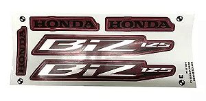 KIT DE FAIXAS BIZ 125 VERM 2014 ES - J