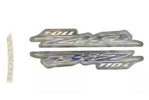 KIT DE FAIXAS BIZ 110 CINZA 2020/2021 -k