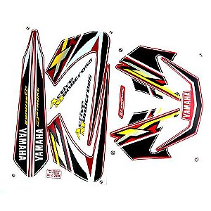 KIT DE FAIXAS XTZ 125 VERM 2003 K E E k