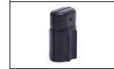 BORRACHA CARCAÇA FILTRO CG 160 / Bucha Coxim Carenagem Cg160 Titan K