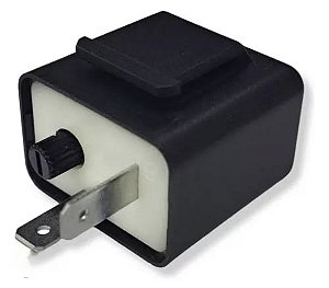 RELE DE PISCA 2P COM BOTÃO P/REGULAGEM LP/LED J