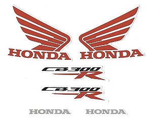 KIT DE FAIXAS CB 300 BRANCA 2014 j