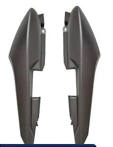 KIT RABETA FAZER 150 PRETO FOSCO 2020 /21//24 CINZA FOSCO 2 PEÇAS J