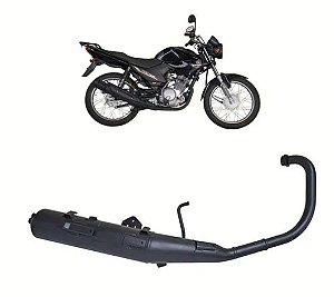 ESCAPE YBR 125 FACTOR 2012/13 MOD ORIGINAL PRETO MA J