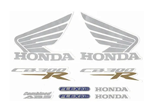 KIT DE FAIXAS CB 300 PRETA 2015 J