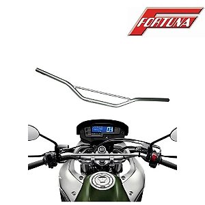 GUIDÃO XRE 300 PRATA S/PESO (RONCAR/FORTUNA &