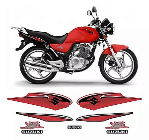 KIT DE FAIXAS YES 125 VERM 2011 &