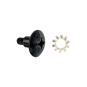 PARAFUSO DE REGULAGEM DO FAROL TITAN 150 2014 COM ARRUELA TRAVA 6MM j