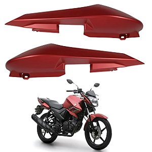 KIT RABETA FAZER 150 VERM 2019 METALICO FOSCO J 3 PEÇAS