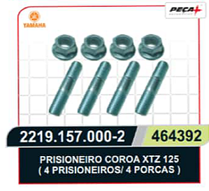 PARAFUSO COROA XTZ 125 (KIT) J
