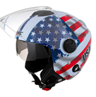 CAPACETE NEW ATOMIC USA Nº 58 V