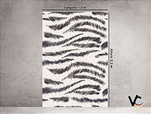 Fundo Fotográfico 1,50 X 2,20 - Estampa Zebra Chique